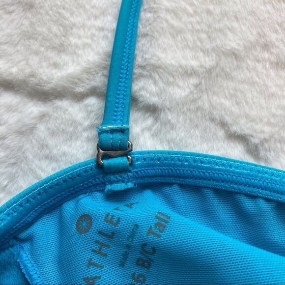 Athleta Light Blue Tankini Top Size 36 B/C - Picture 7 of 9